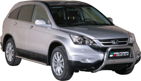 Tubes Marche Pieds Ovale Inox Ø76 Honda Crv 2010+