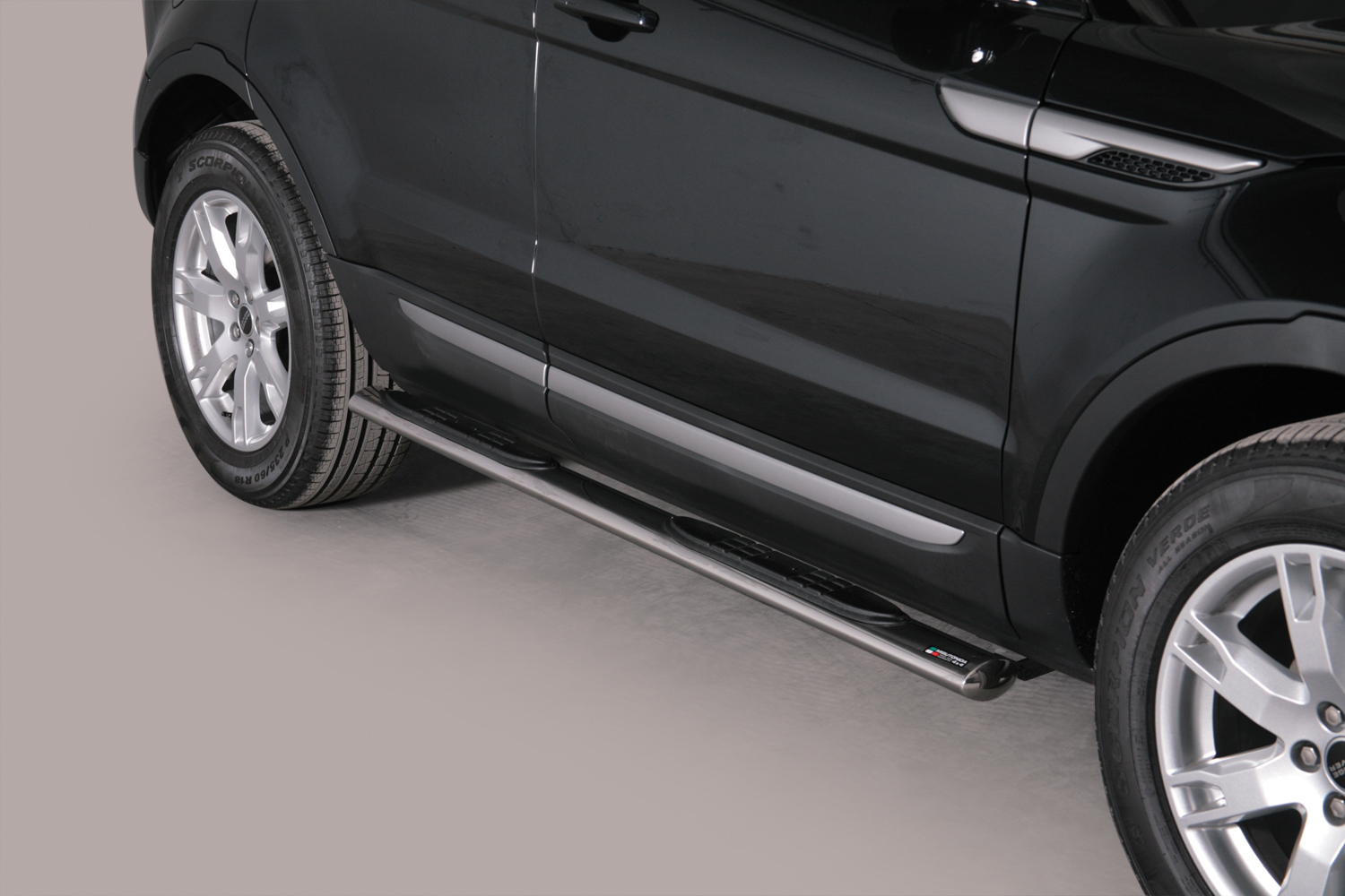 Tubes Marche Pieds Ovale Inox Ø76 Range Rover Evoque 2012+