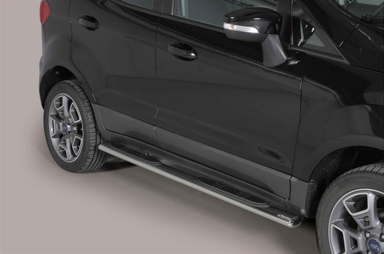 Tubes Marche Pieds Ovale Inox Ø 76 Ford Ecosport 2014+