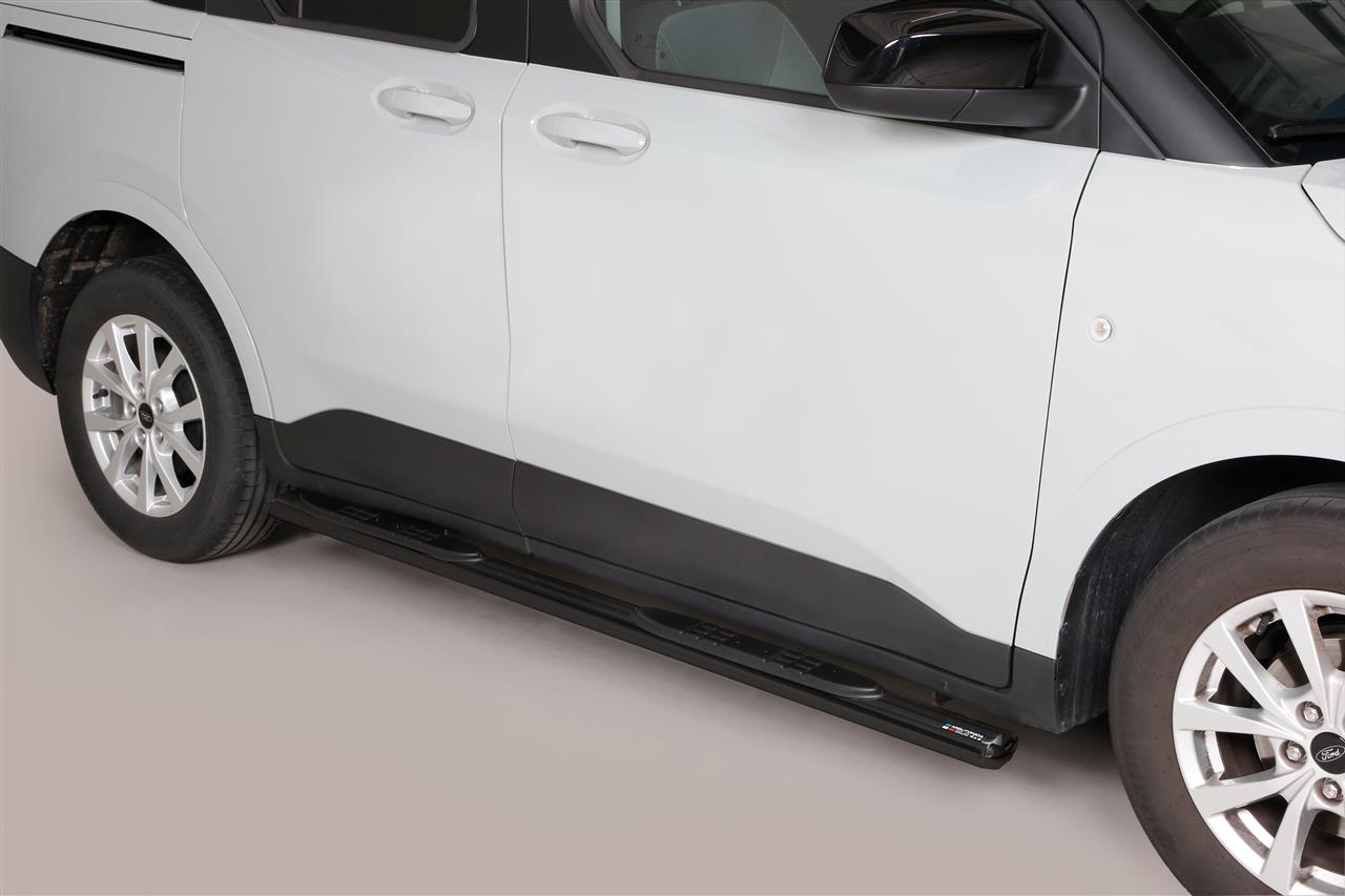 Tube Marchepieds Noir Ovale Ford Transit Tourneo Courier 2024+ L1
