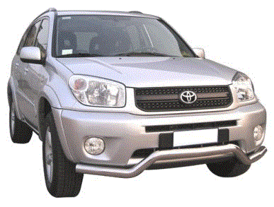 Tube De Protection Avant Ø63.5 Toyota Rav'4 2004/2006 (Large Bar)
