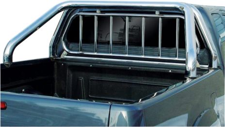 Arceau De Benne Inox Mtc Ø76 + Grille De Protection Ford/mazda Bt50 07/11