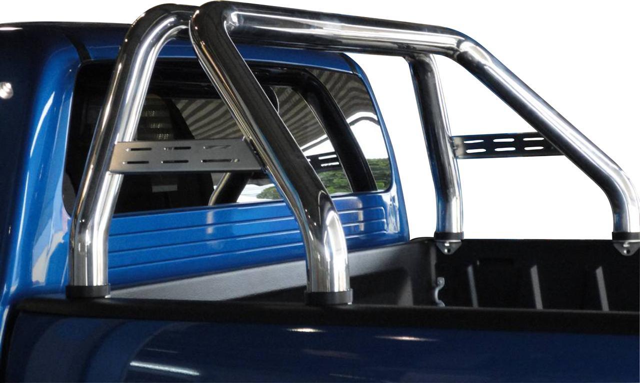 Roll Bar Inox Ø70 Nissan Np300 2016+ Montage Avec Bedmar Sans Rebords