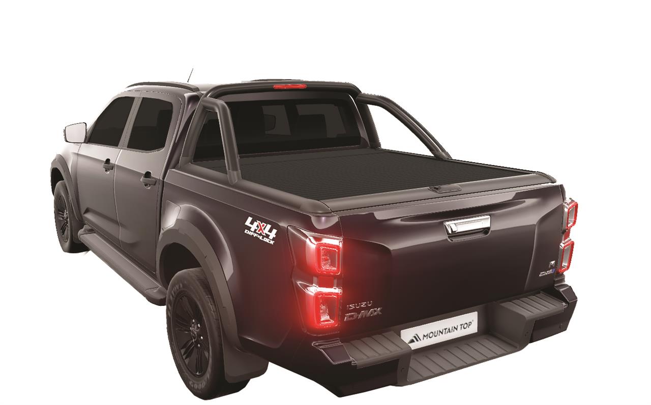 Roll Bar Noir Couvre Benne Mountain Top By Realtruck Isuzu Dmax 2020+