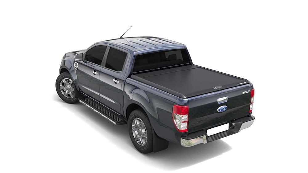 Couvre Benne Retractacble Mountain By Realtruck Top Ford Ranger 2012/2023 Super Cab Noir