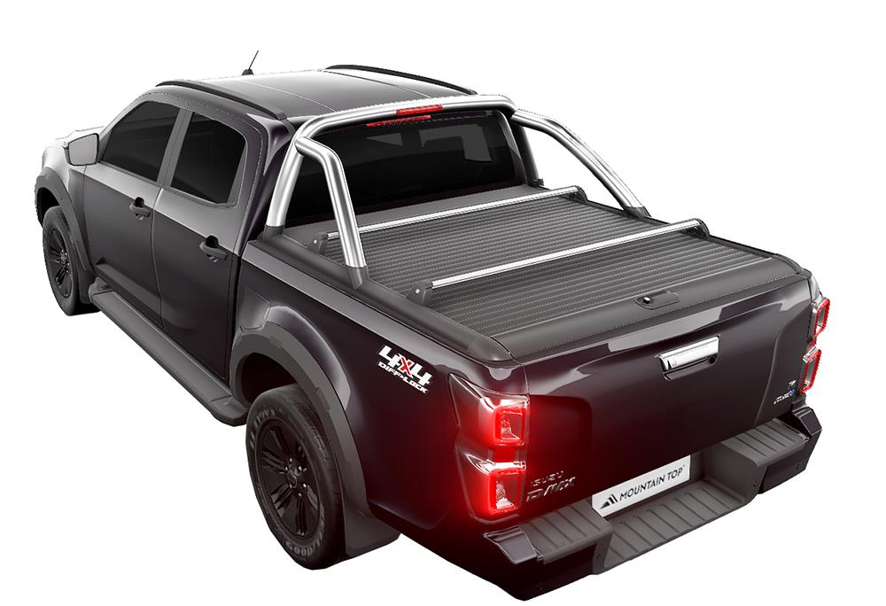 Roll Bar Inox Pour  Mountain Top By Realtruck Isuzu Dmax 12+3Eme Feu