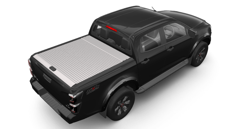 Roll Cover Mountain Top By Realtruck Gris Isuzu Dmax 2012/2020 Space Cab