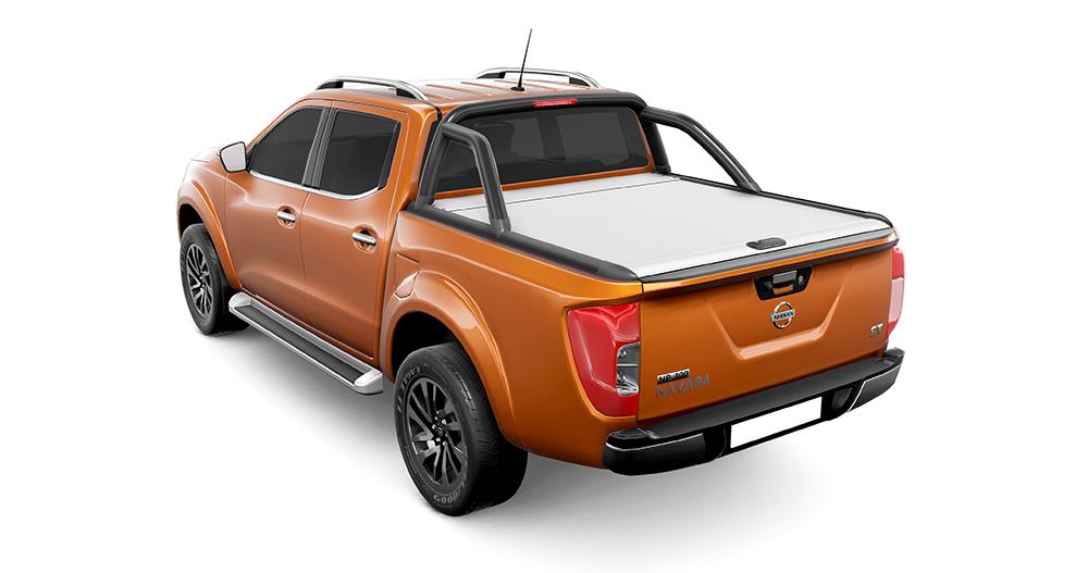 Couvre Benne Retractacble  Mountain Top By Realtruck Nissan Np300 2016+ Double Cab Gris