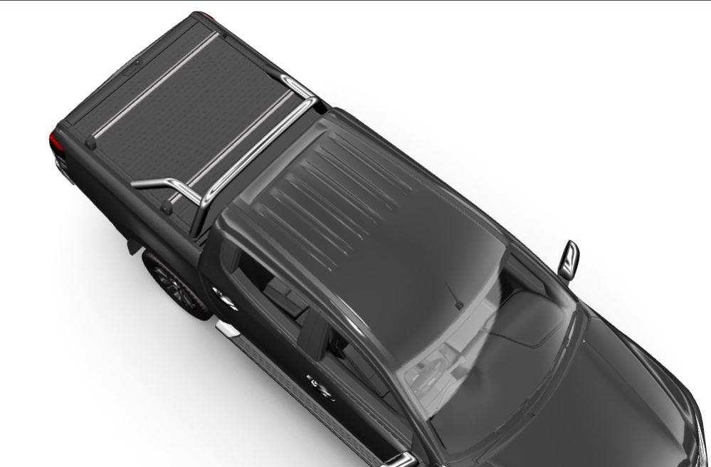 Barres De Portage Pour Roll Cover Mountain Top By Realtruck  Mercedes Classe X (La Paire)