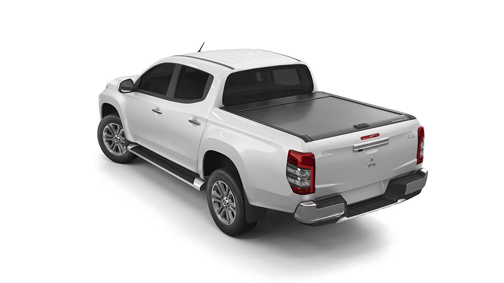 Couvre Benne Retractacble Mountain Top By Realtruck Mitsubishi L200/fiat Fullback 2016/2023 Double Cab Noir
