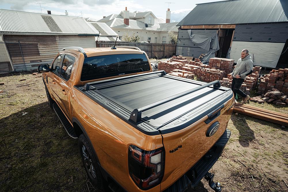 Barre De Toit Sur Bord De Benne Mountain Top By Realtruck Ford Ranger/vw Amaro 2023+ Noir