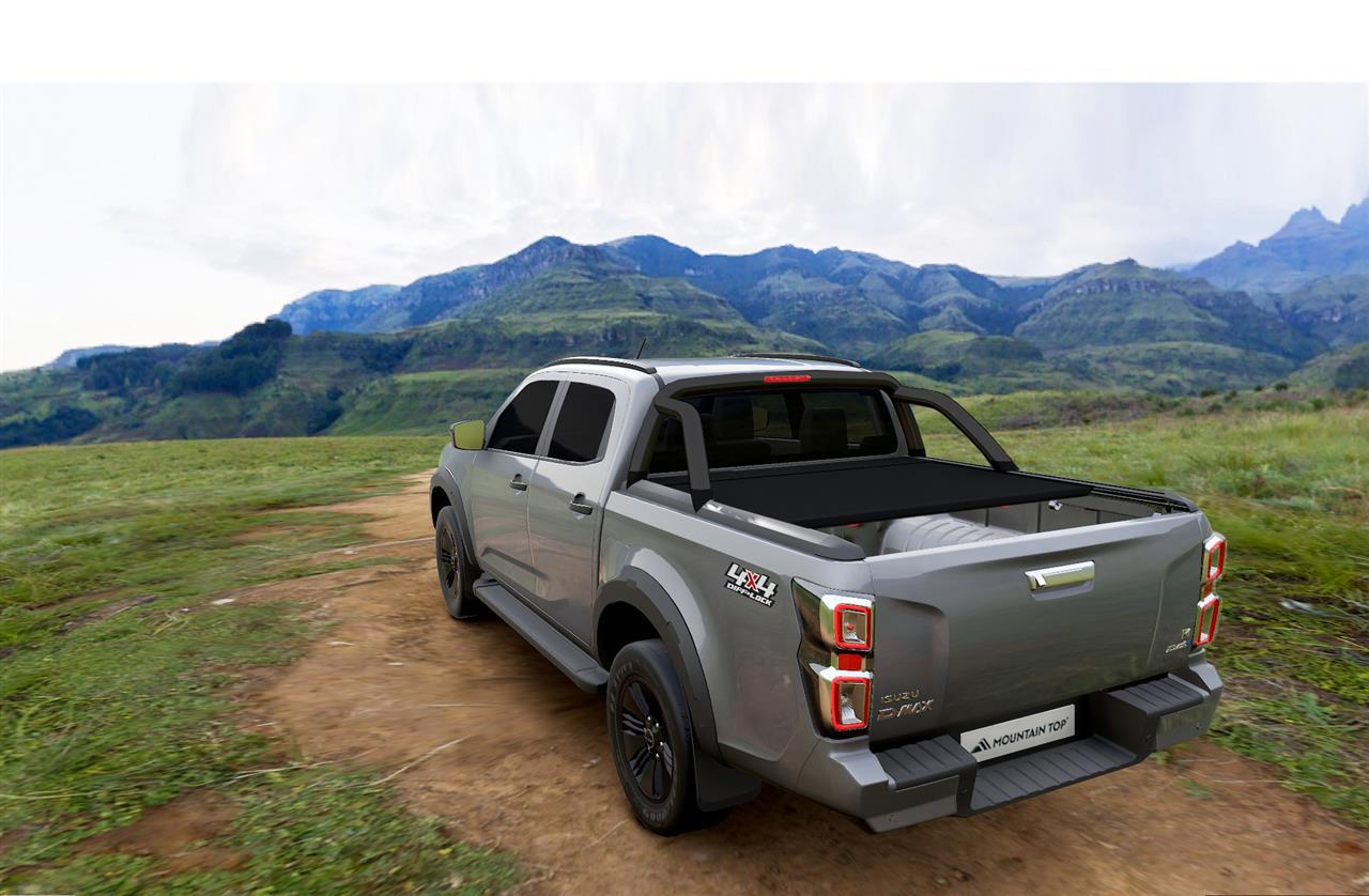 Roll Cover Evo-M Mountain Top By Realtruck Isuzu Dmax 2020+ Space Cab Noir