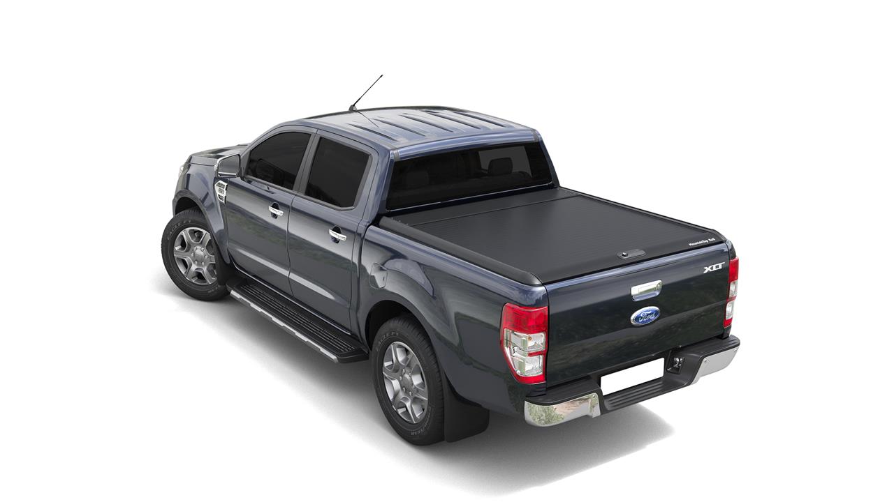 Roll Cover Electrique Mountain Top By Realtruck Ford Ranger 2012+ Double Cab Noir