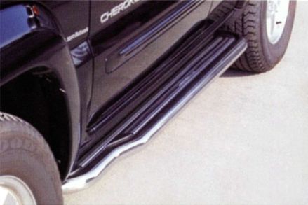 Marche-Pieds Inox Ø50 Jeep Cherokee 2002/2007