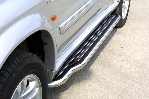 Marche-Pieds Inox Ø50 Suzuki Grand Vitara Xl7 (1M90) 2000/2006