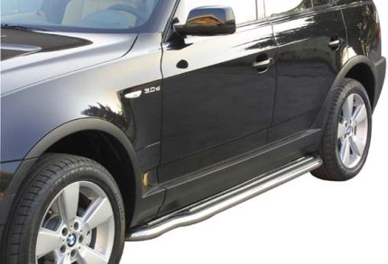Marche-Pieds Inox Ø50 Bmw X3 2003/2009