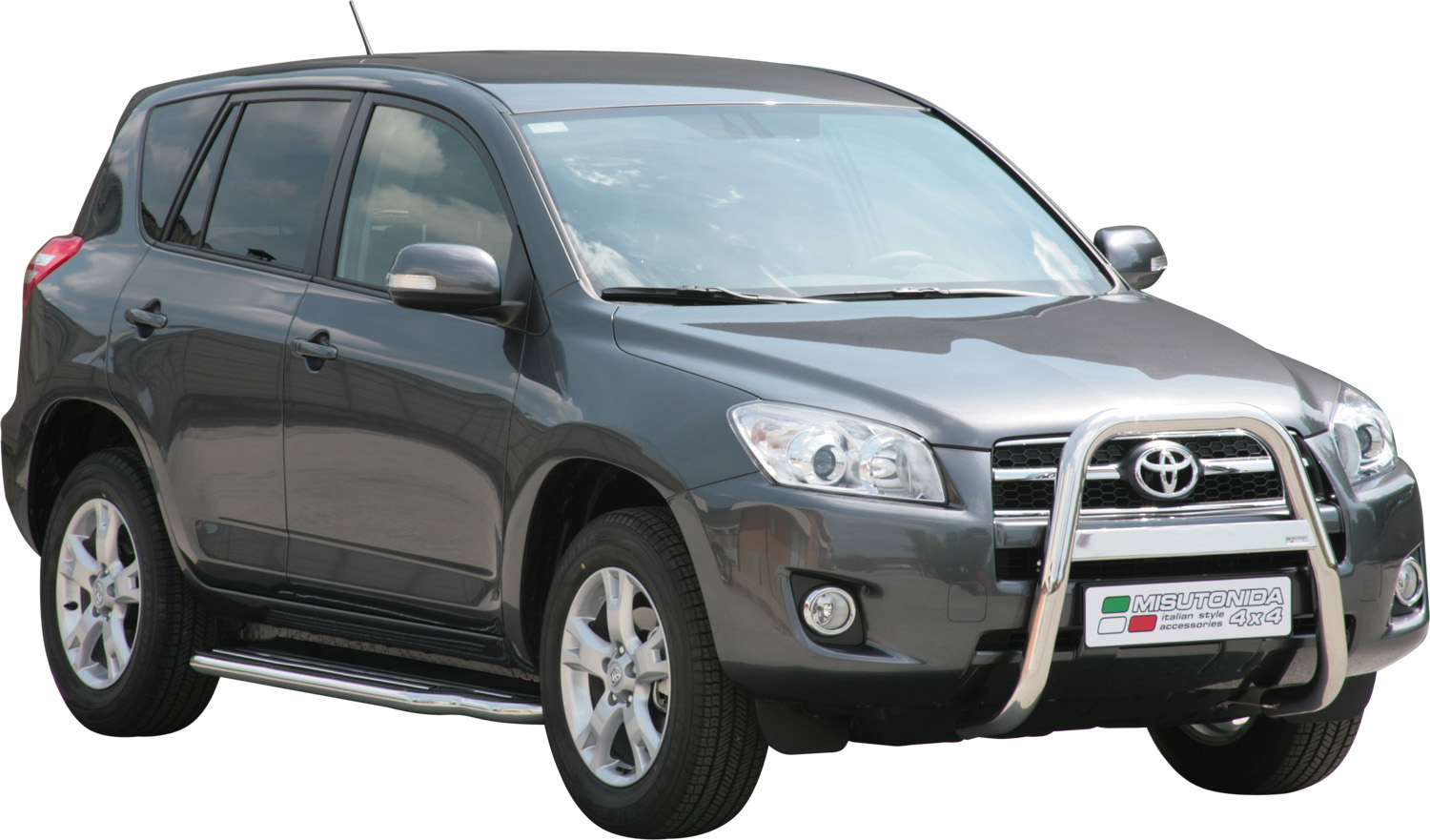 Marche-Pieds Inox Ø50 Toyota Rav'4 2009/2010