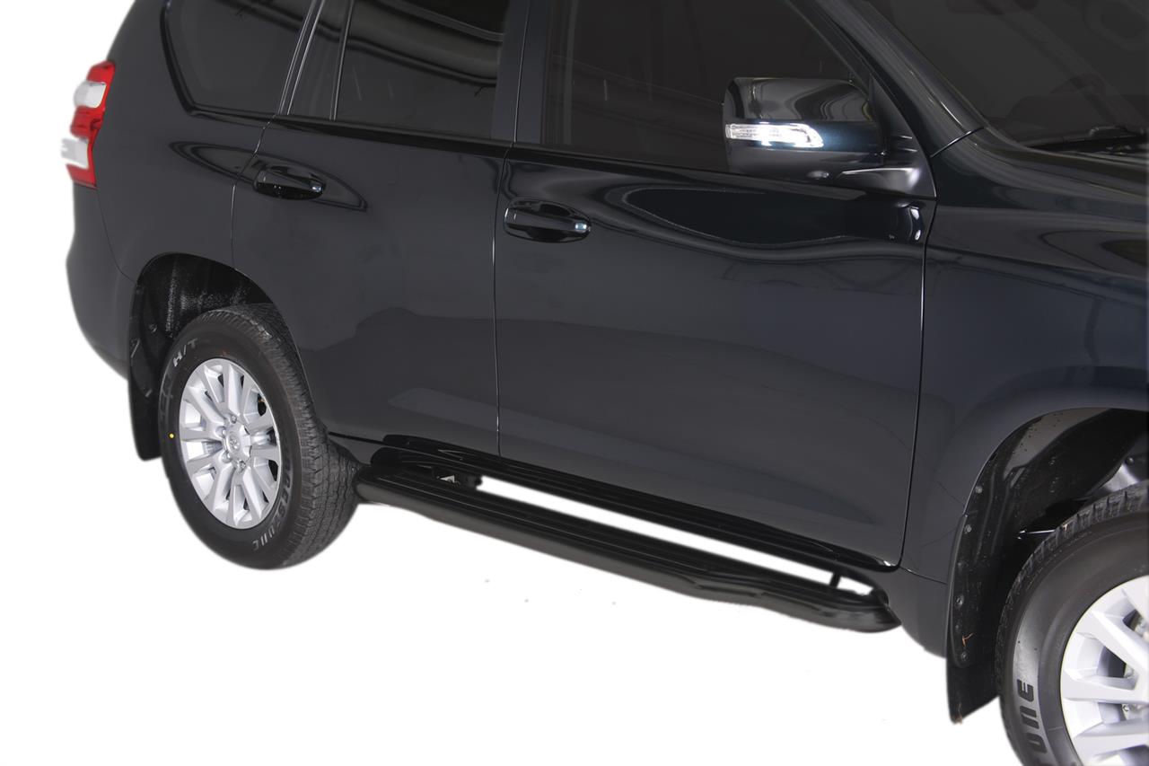 Marche-Pieds Noir Ø50 Toyota Lc150 3P 2009+& 2018+