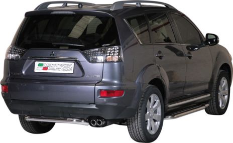 Marche-Pieds Inox Ø50 Mitsubishi Outlander 2010/2012