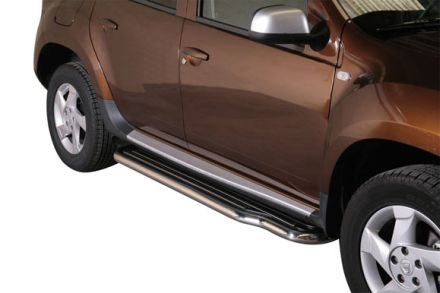 Marche-Pieds Inox Ø50 Dacia Duster 2010/2017  4X4 Et 4X2