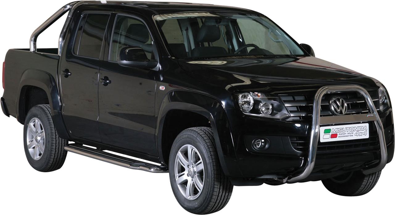 Marche-Pieds Inox Ø50 Volkswagen Amarok 2010+ / V6 2016+