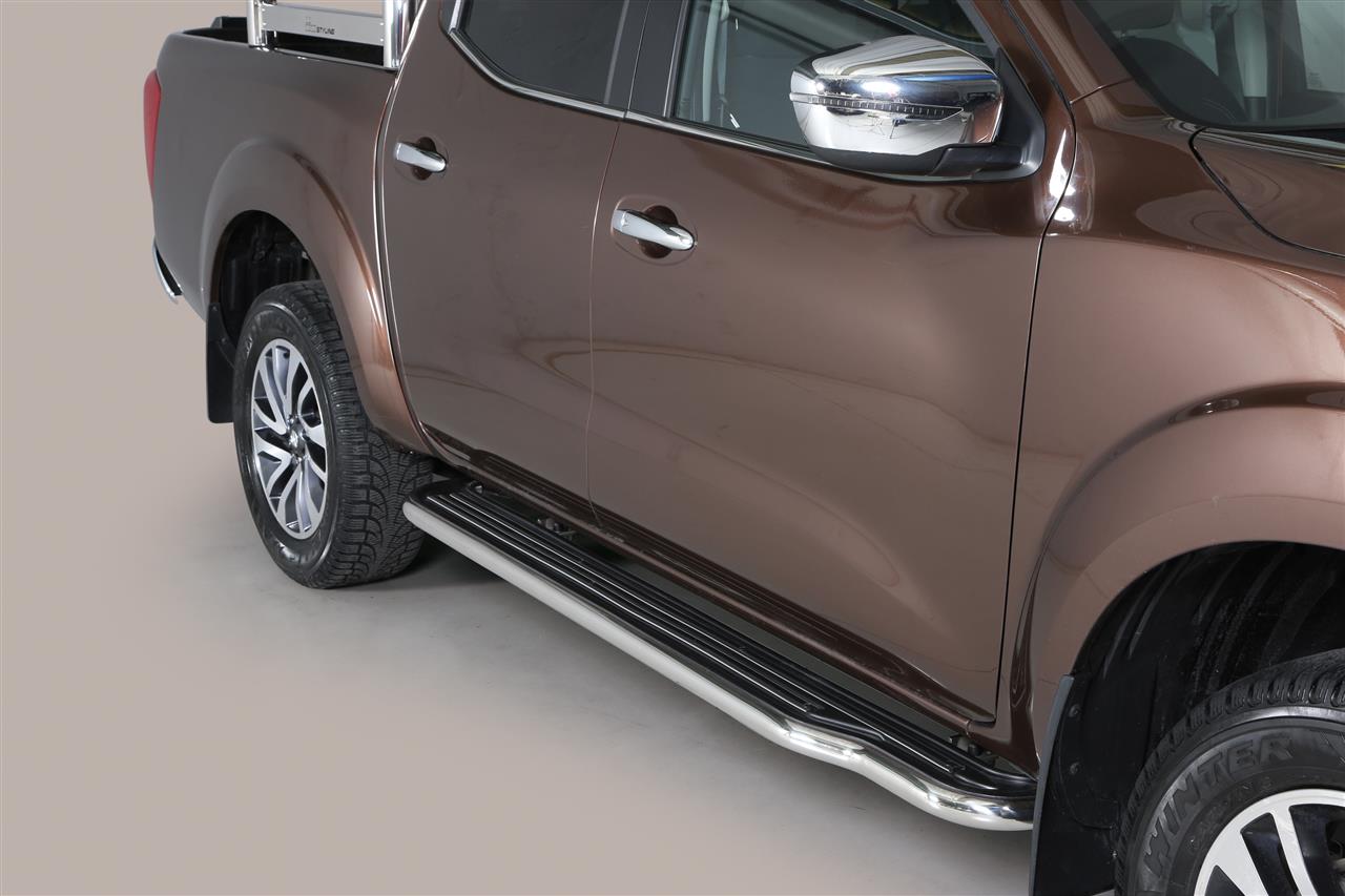 Marche-Pieds Inox Ø50 Nissan Np300 2016+ King Cab