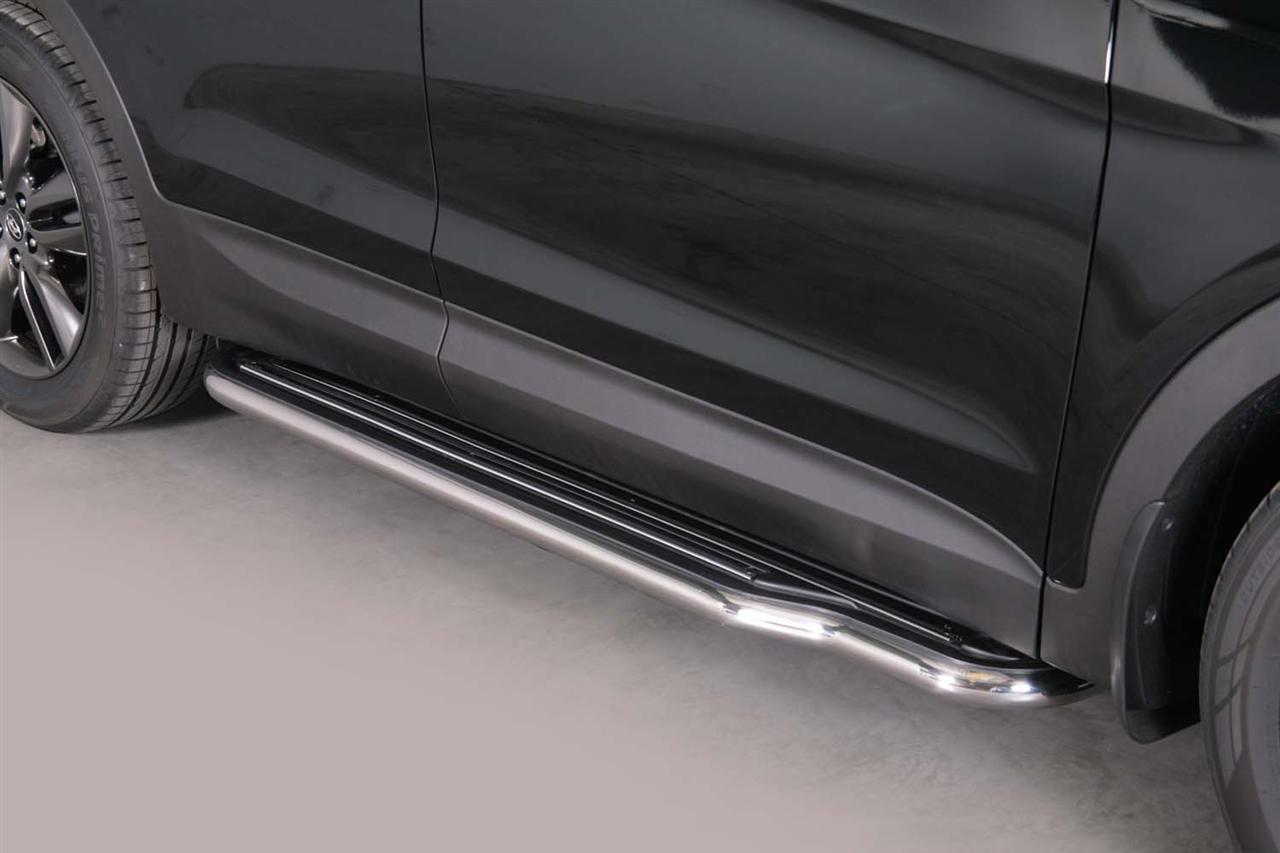 Marche-Pieds Inox Ø50 Hyundai Santa Fe 2012/2015