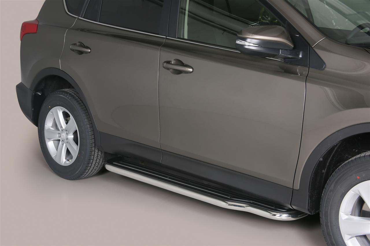Marche-Pieds Inox Ø50 Toyota Rav4 2013+/rav4 Hybrid 2016+