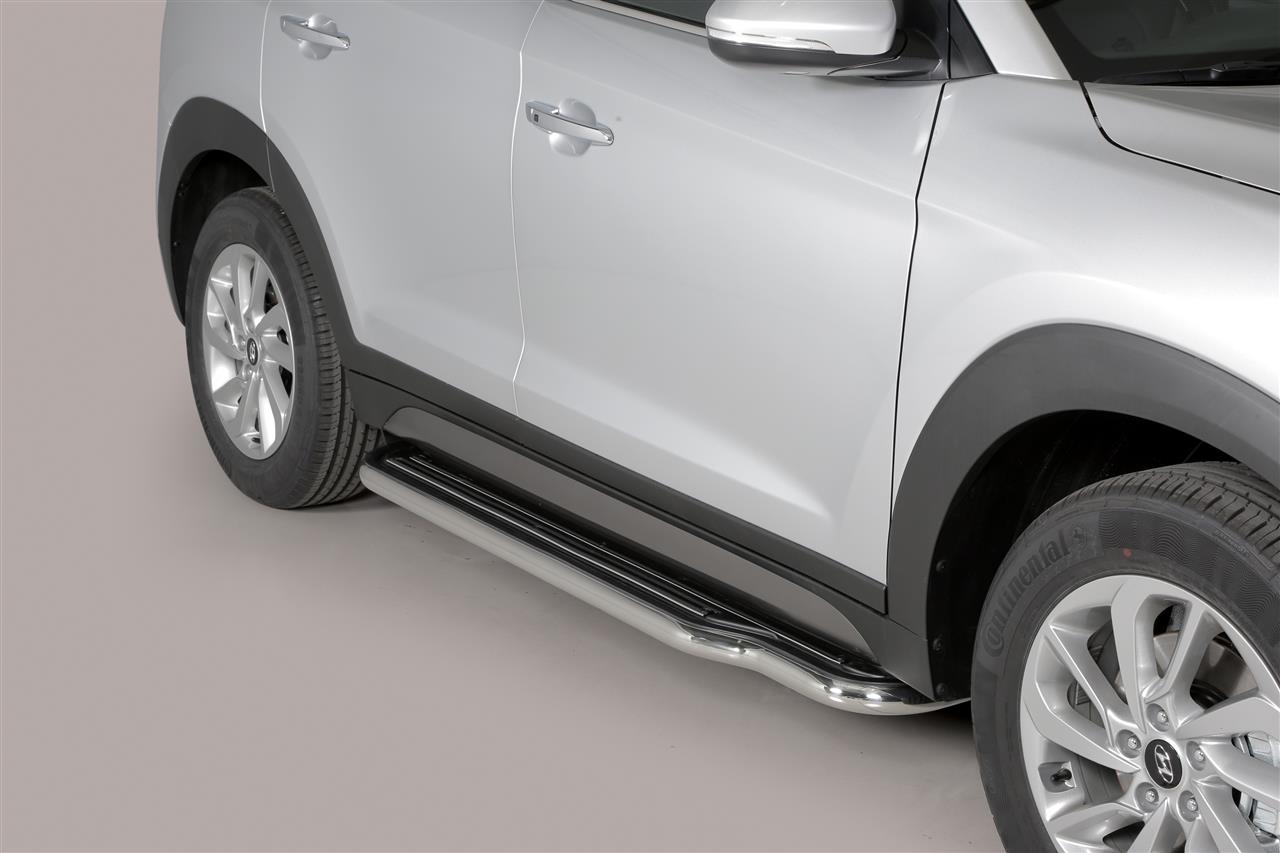 Marche-Pieds Inox Ø50 Hyundai Tucson 2015+