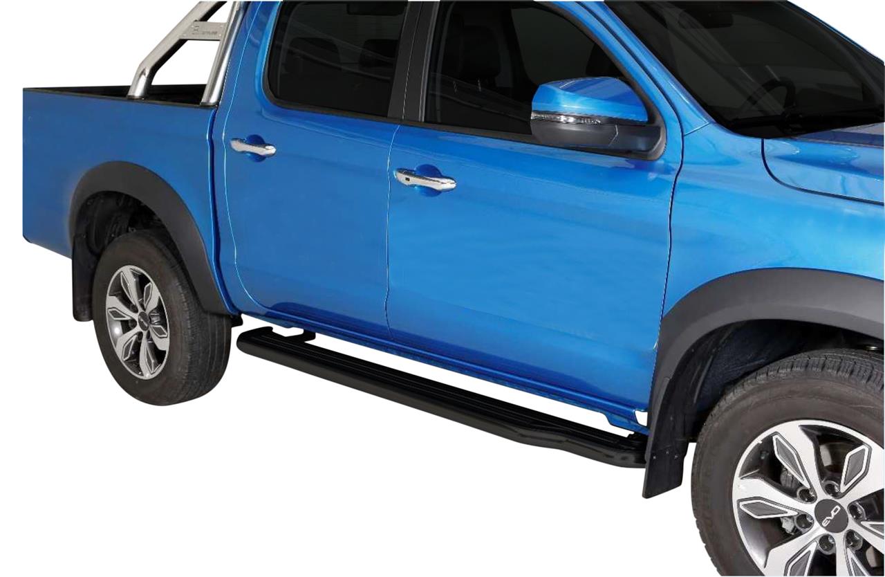 Marche-Pieds Noir Ø50 Dr Motor Evo4 Double Cabine 2022+