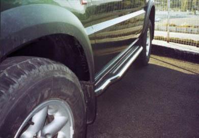 Marche-Pieds Inox Ø50 Nissan Terrano Ii -1996