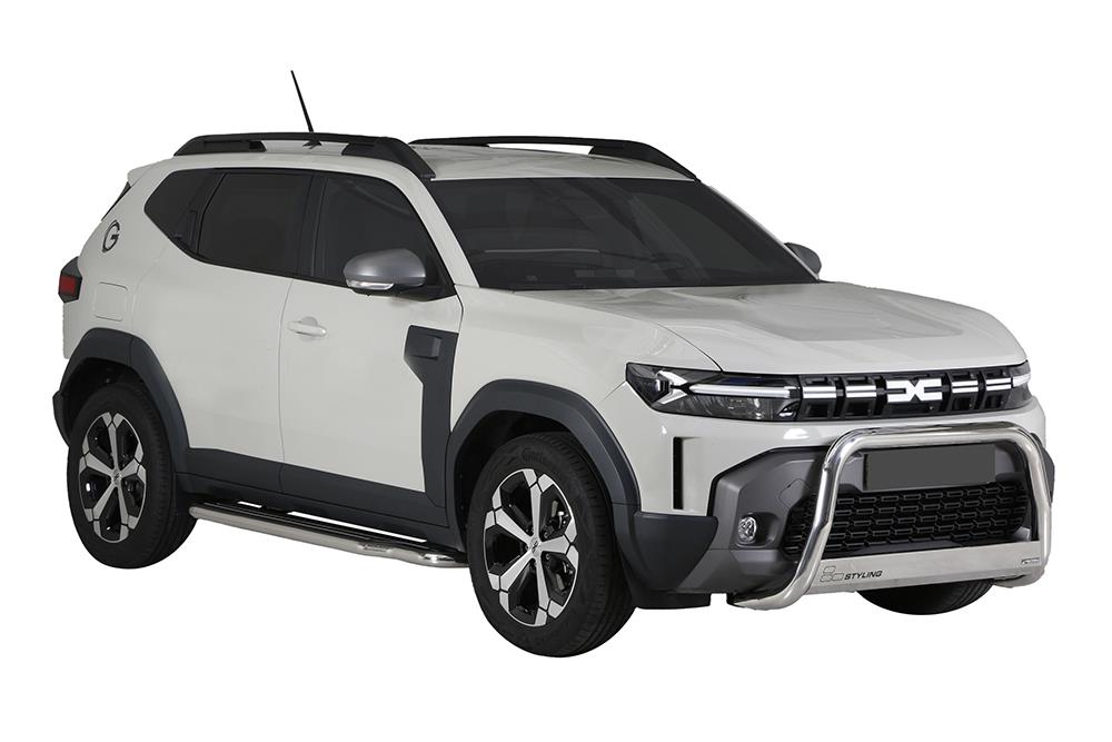 Marche Pieds Plats Inox Ø50 Dacia Duster 2024+