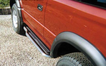 Marche-Pieds Inox Ø50 Toyota Kzj95 1996/2002