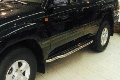 Marche-Pieds Inox Ø50 Toyota Lc100 1998+