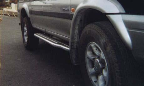 Marche-Pieds Inox Ø50 Mitsubishi Pajero Sport -1999