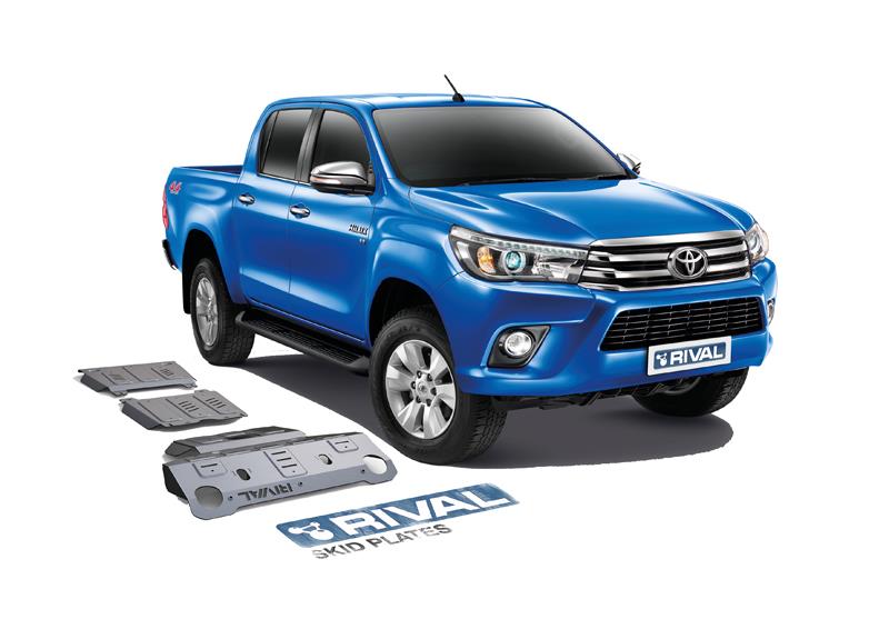 Protège Carter Toyota Hilux 2016+ Acier 3Mm