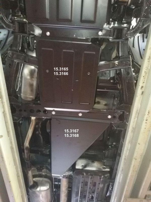 Protège Vitesse Nissan Np300 2016/2021 Acier 3Mm