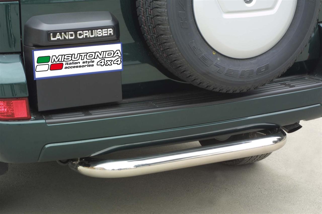 Pare Choc Arriere Inox Ø76 Toyota Land Cruiser J120/125