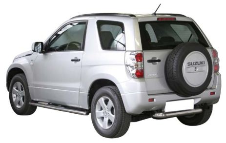 Pare Choc Arriere Inox Ø76 Suzuki Grand Vitara 2005/2009 5 Portes