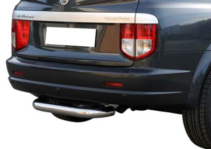 Pare Choc Arriere Inox Ø76 Ssangyong Kyron