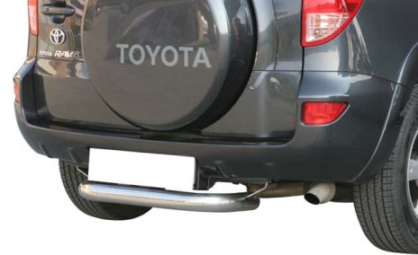 Pare Choc Arriere Inox Ø76 Toyota Rav4 2006/2009