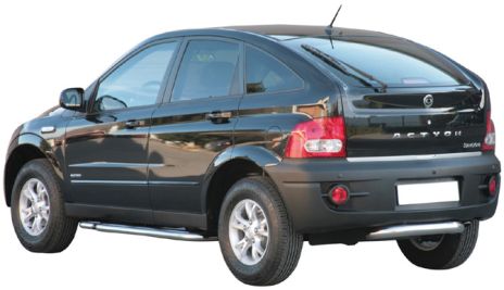 Pare Choc Arriere Inox Ø76 Ssangyong Actyon 2006+
