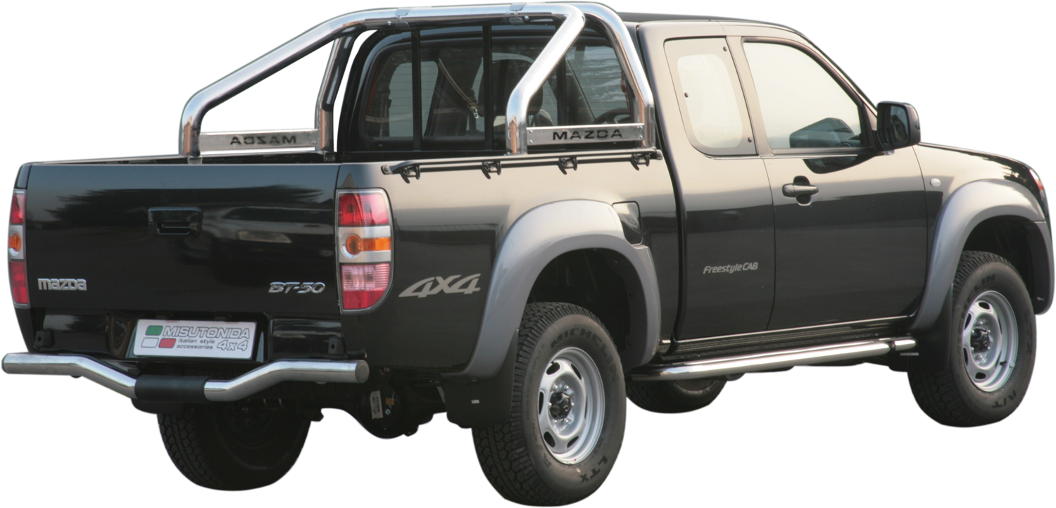 Pare Choc Arriere Inox Ø76 Mazda Bt50 2007/2008