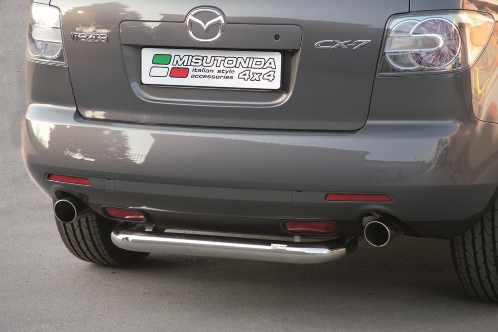 Pare Choc Arriere Inox Ø76 Mazda Cx7 2008+