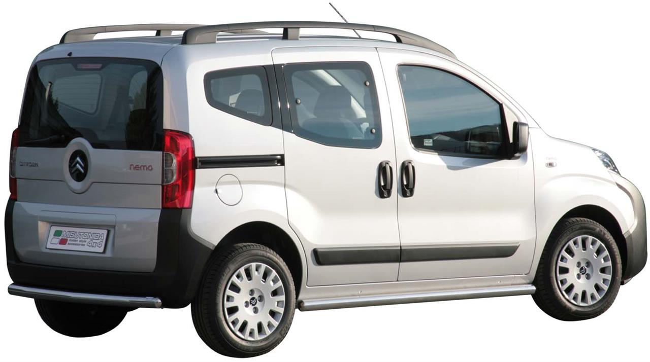 Pare Choc Arriere Inox Ø63 Citroen Nemo 2008+