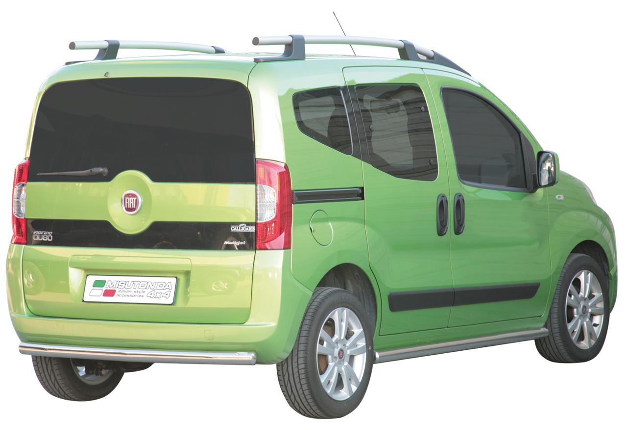 Pare Choc Arriere Inox Ø 63 Fiat Fiorino 2008+