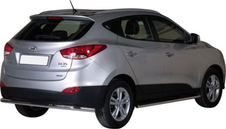 Pare Choc Arriere Inox Ø76 Hyundai Ix35 2010+