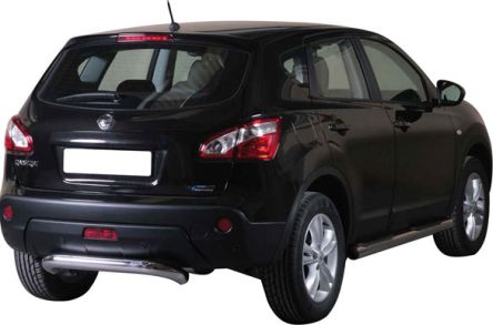 Pare Choc Arriere Inox Ø76 Nissan Qashqai 2010+