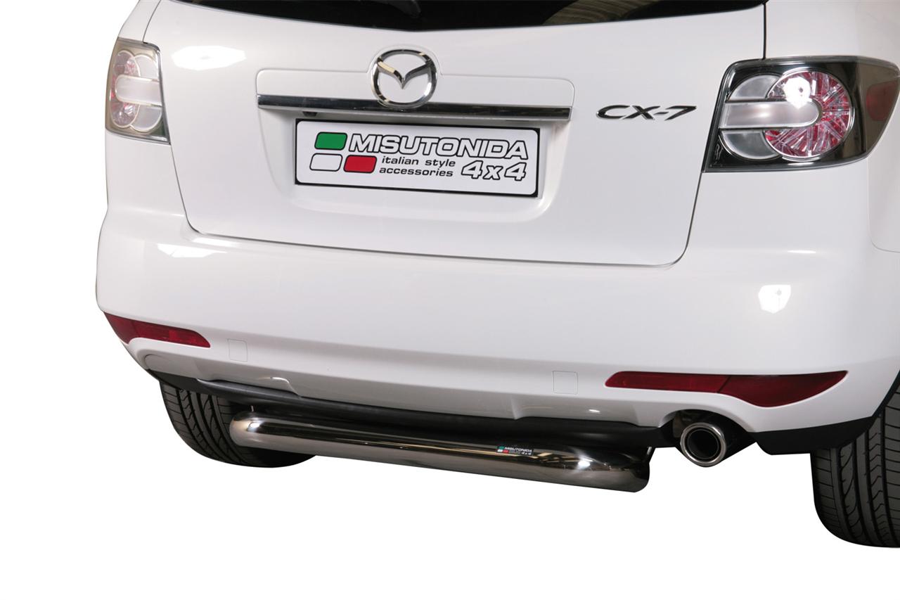 Pare Choc Arriere Inox Ø76 Mazda Cx7 2010+