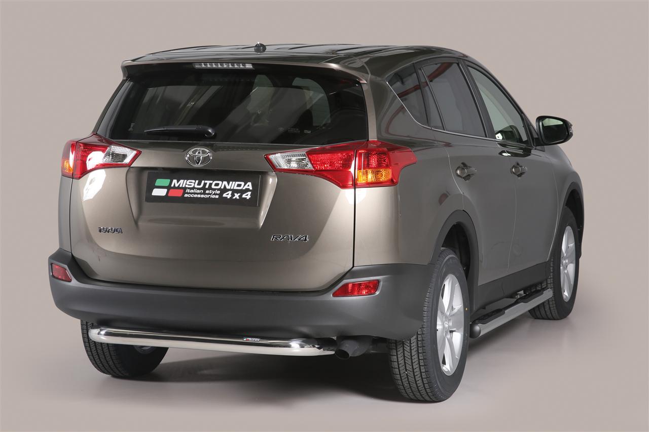 Pare Choc Arriere Inox Ø76 Toyota Rav4 2013+